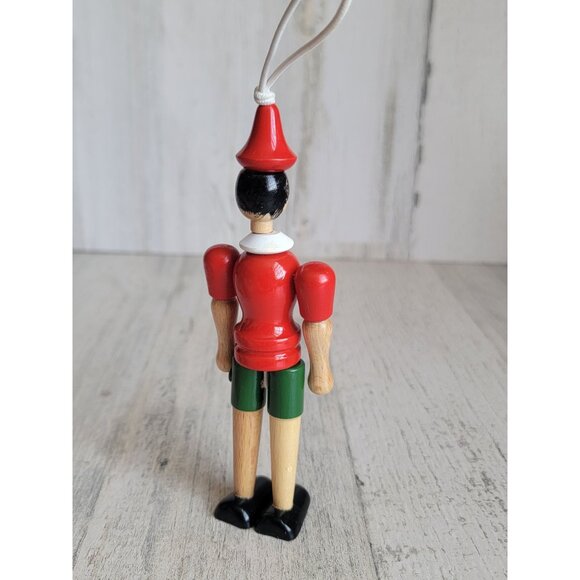 Pinocchio adjustable ornament toy jointed doll figure - Picture 5 of 7